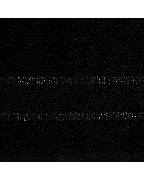 Ręcznik bawełna 30x50 Amira czarny Eurofirany