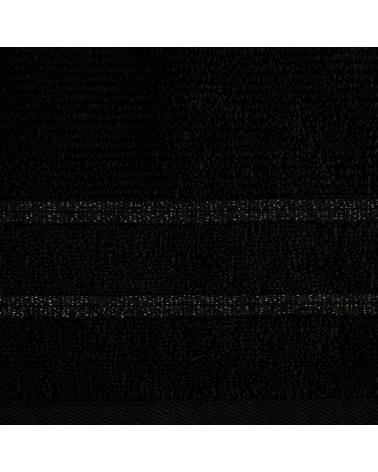 Ręcznik bawełna 30x50 Amira czarny Eurofirany