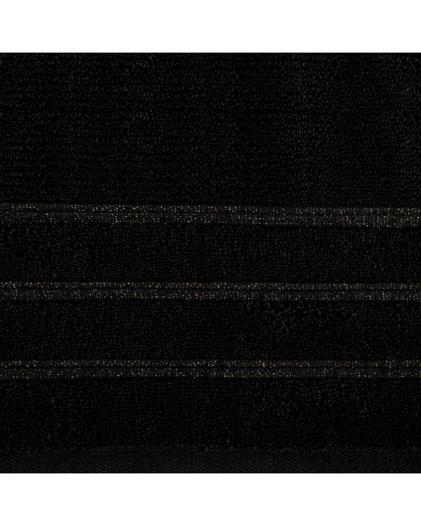 Ręcznik bawełna 50x90 Amira czarny Eurofirany