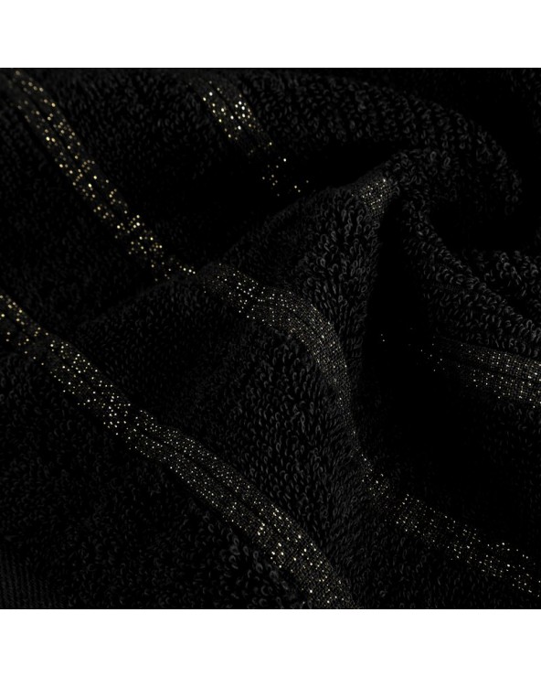 Ręcznik bawełna 50x90 Amira czarny Eurofirany