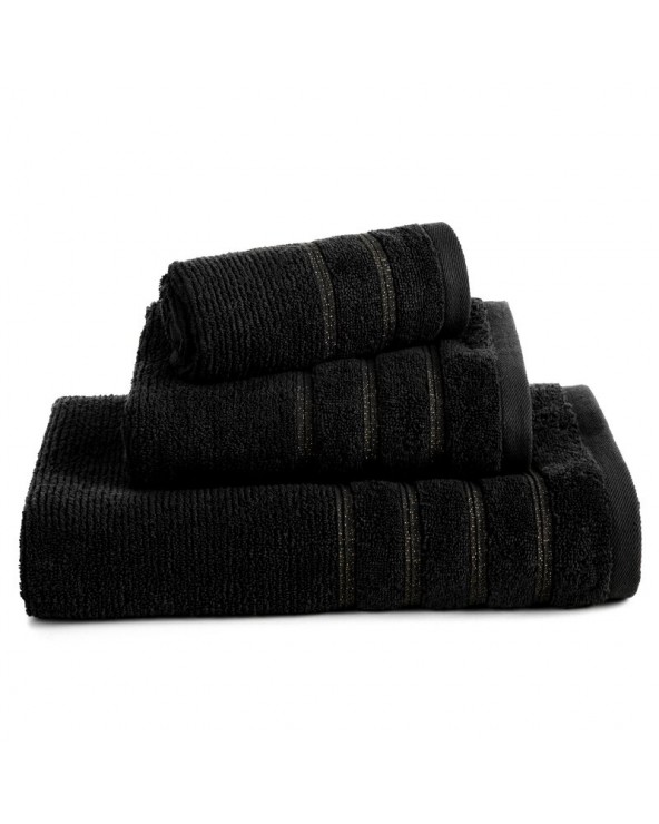 Ręcznik bawełna 70x140 Amira czarny Eurofirany