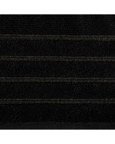 Ręcznik bawełna 70x140 Amira czarny Eurofirany