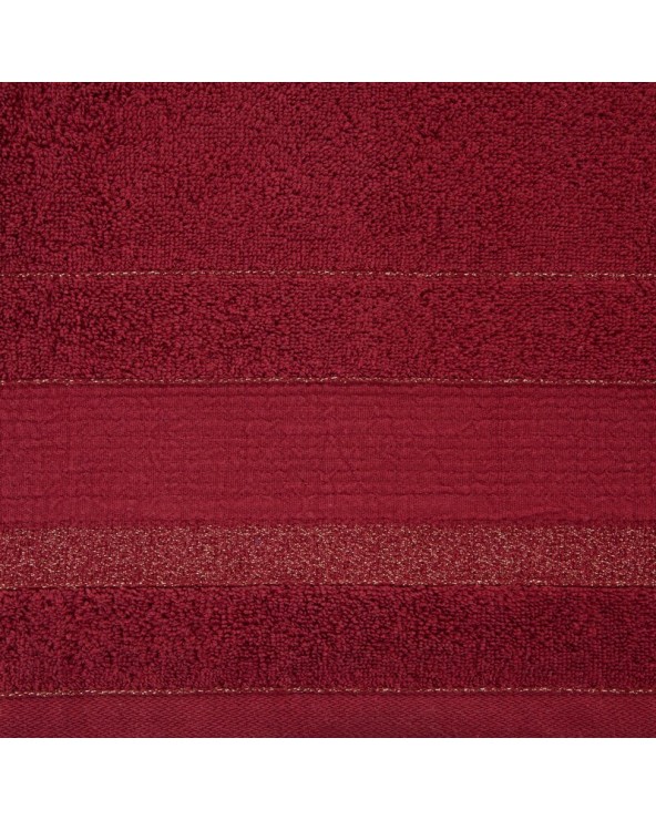 Ręcznik bawełna 50x90 April bordowy Eurofirany