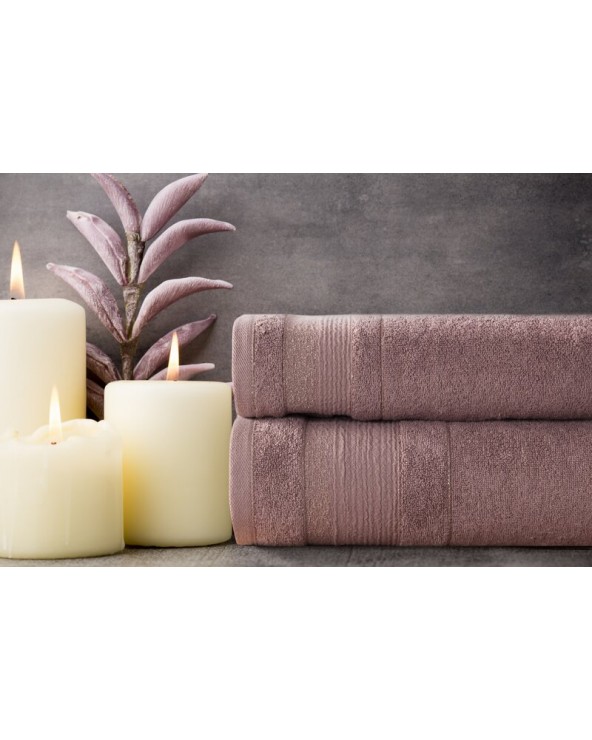 Ręcznik bawełna 50x90 April bordowy Eurofirany