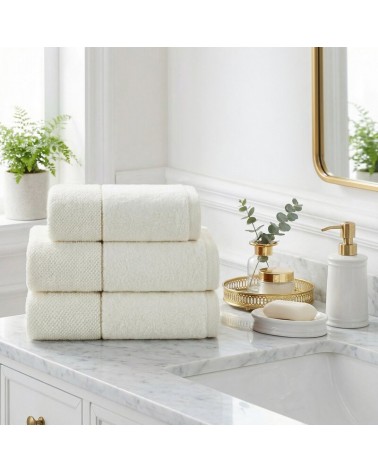 Ręcznik bawełna 30x50 Aria kremowy Eurofirany