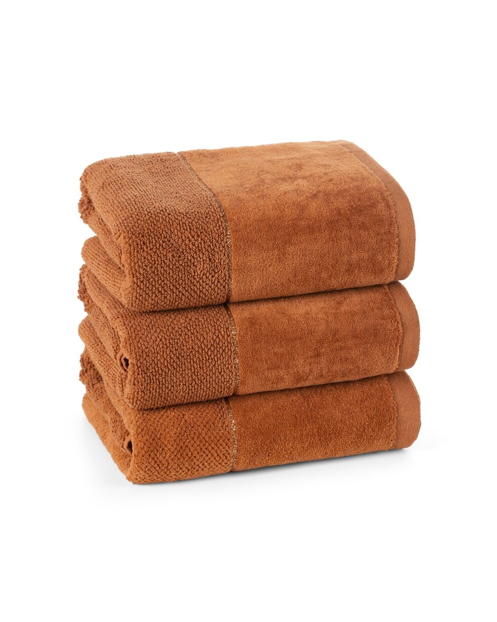 Ręcznik bawełna 70x140 Aria ceglasty Eurofirany