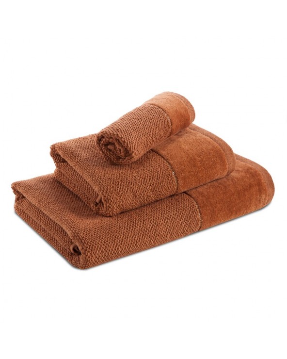 Ręcznik bawełna 70x140 Aria ceglasty Eurofirany