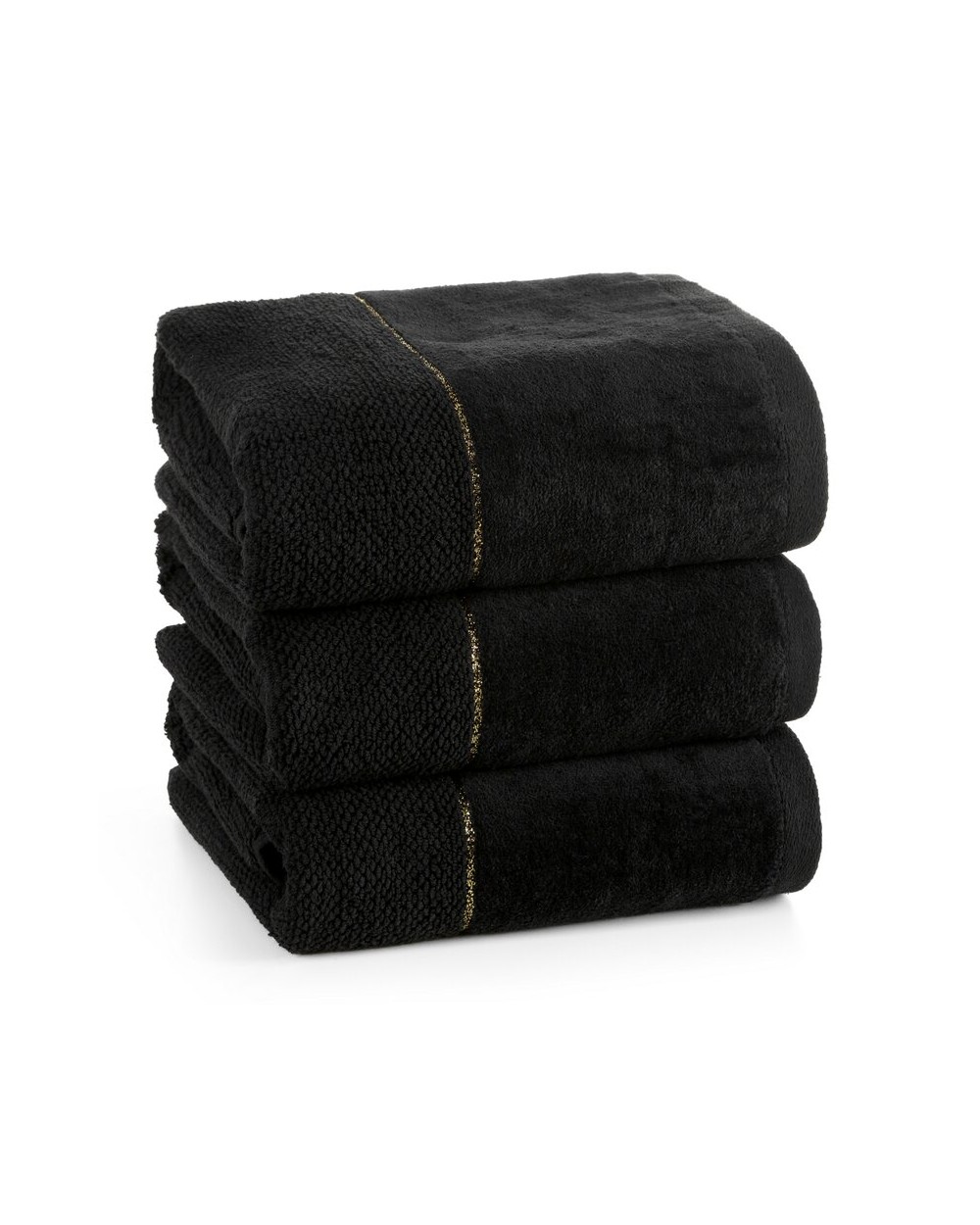 Ręcznik bawełna 50x90 Aria czarny Eurofirany