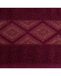Ręcznik bawełna 70x140 Azari bordowy Eurofirany
