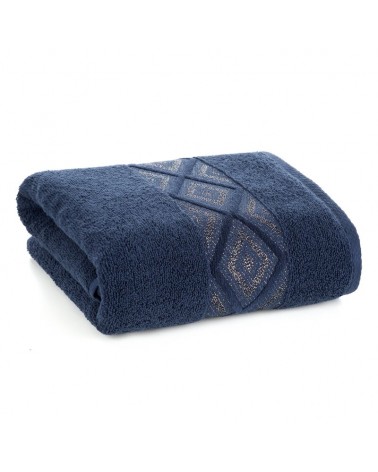 Ręcznik bawełna 50x90 Azari granatowy Eurofirany