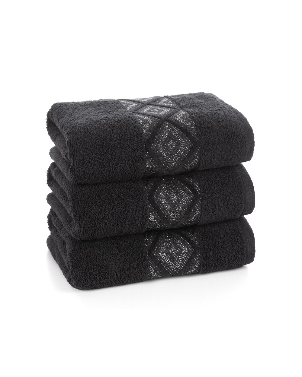 Ręcznik bawełna 50x90 Azari czarny Eurofirany