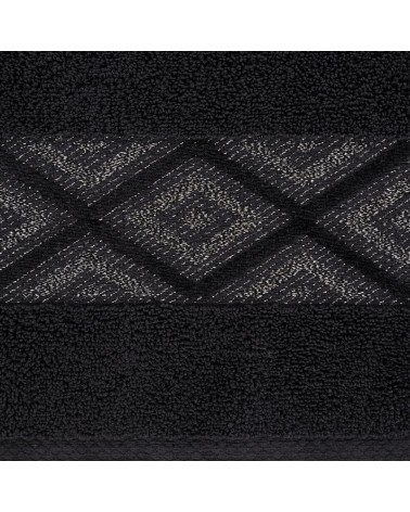 Ręcznik bawełna 50x90 Azari czarny Eurofirany