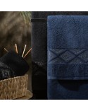 Ręcznik bawełna 70x140 Azari czarny Eurofirany