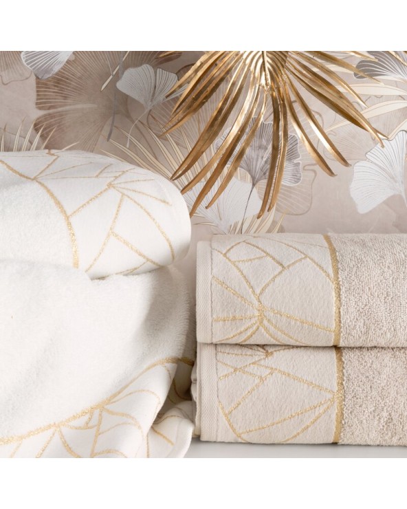 Ręcznik bawełna 70x140 Cleo srebrny Eurofirany