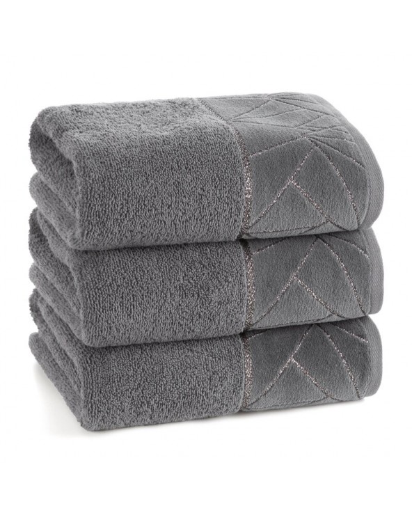 Ręcznik bawełna 70x140 Cleo stalowy Eurofirany