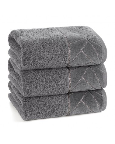 Ręcznik bawełna 70x140 Cleo stalowy Eurofirany