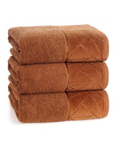 Ręcznik bawełna 50x90 Cleo ceglasty Eurofirany