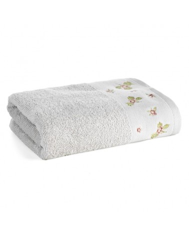 Ręcznik bawełna 70x140 Dalia srebrny Eurofirany