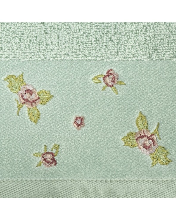 Ręcznik bawełna 50x90 Dalia miętowy Eurofirany