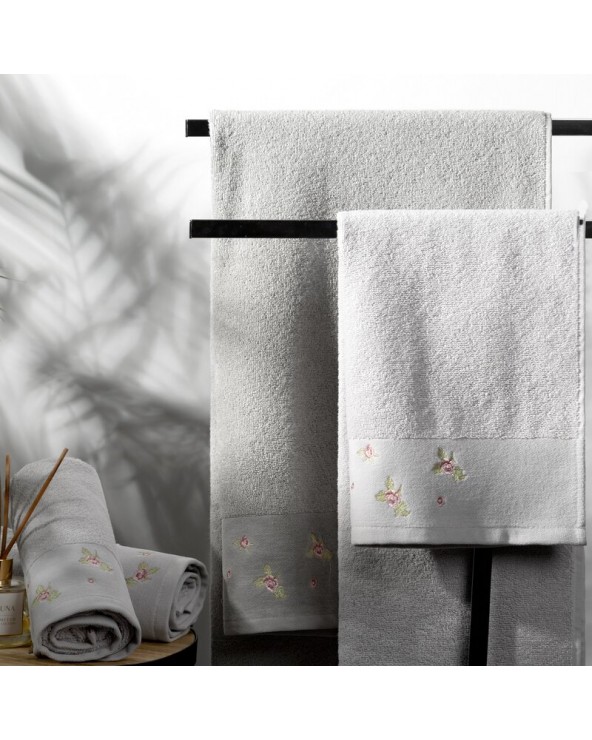 Ręcznik bawełna 70x140 Dalia miętowy Eurofirany