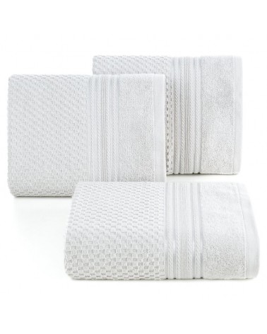 Ręcznik bawełna 70x140 Davos srebrny Eurofirany