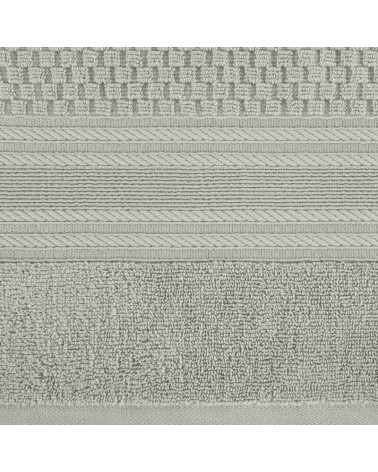 Ręcznik bawełna 70x140 Davos srebrny Eurofirany