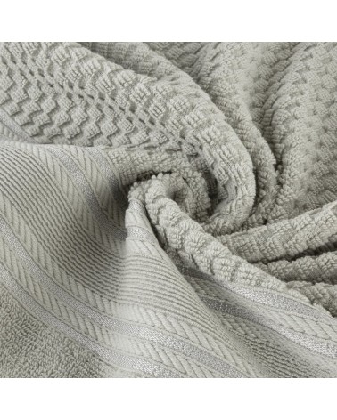 Ręcznik bawełna 70x140 Davos srebrny Eurofirany