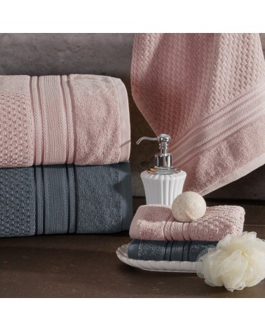 Ręcznik bawełna 30x50 Davos ciemnomiętowy Eurofirany