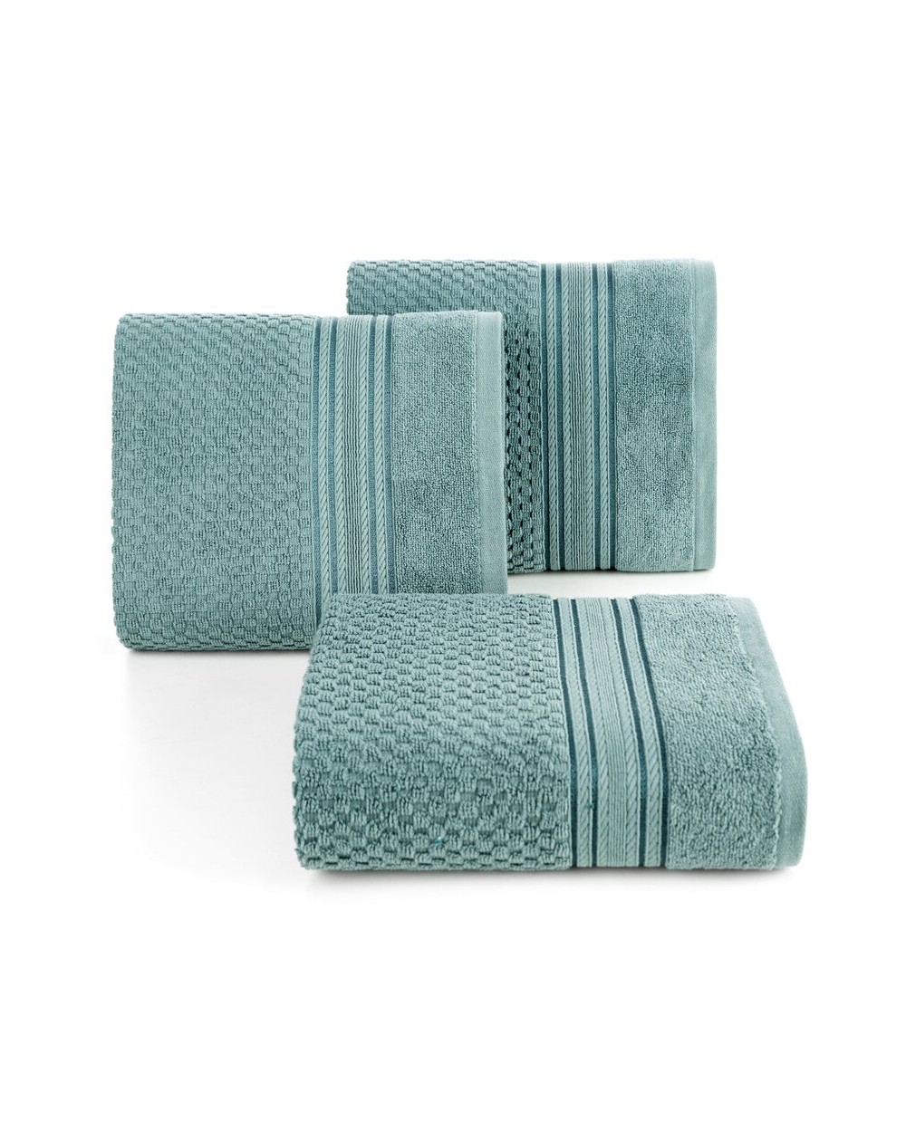 Ręcznik bawełna 50x90 Davos ciemnomiętowy Eurofirany