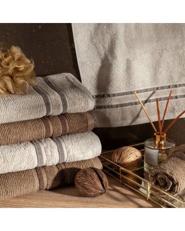 Ręcznik bawełna 70x140 Dina granatowy Eurofirany