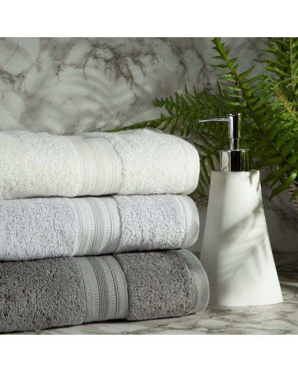 Ręcznik bawełna 30x50 Elen stalowy Eurofirany