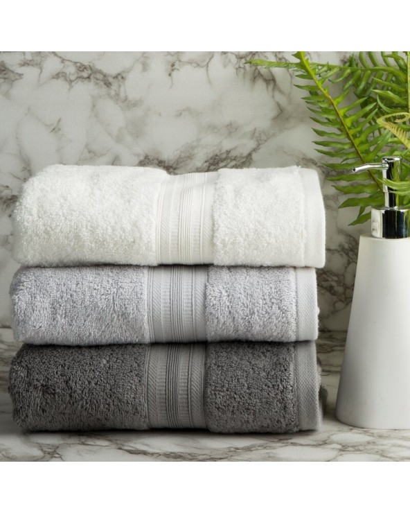 Ręcznik bawełna 30x50 Elen stalowy Eurofirany