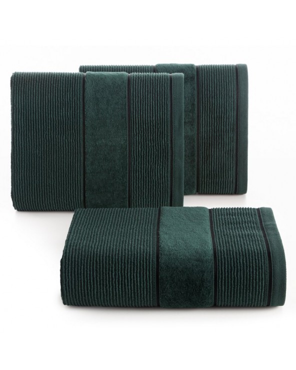 Ręcznik bawełna 50x90 Emma ciemnozielony Eurofirany