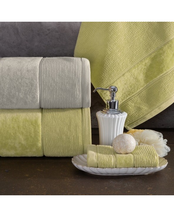 Ręcznik bawełna 70x140 Emma ciemnozielony Eurofirany