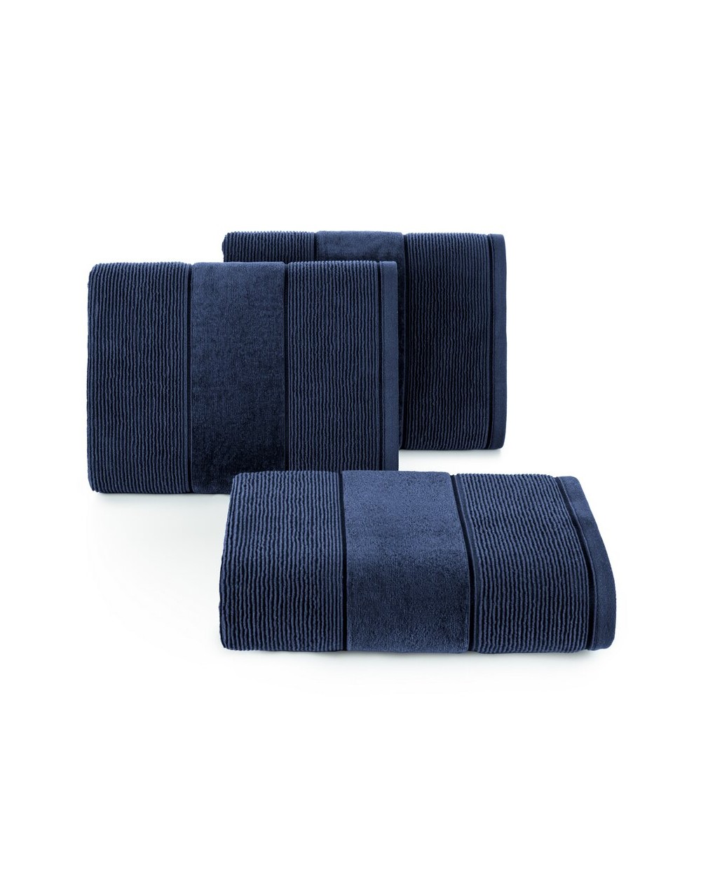 Ręcznik bawełna 70x140 Emma granatowy Eurofirany