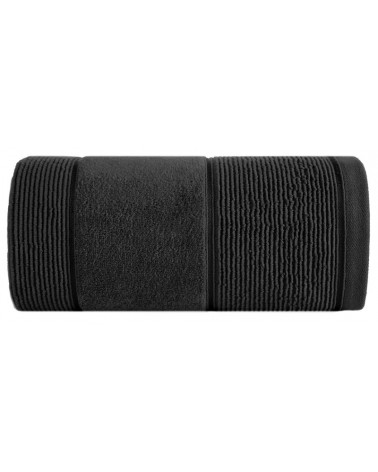 Ręcznik bawełna 70x140 Emma czarny Eurofirany