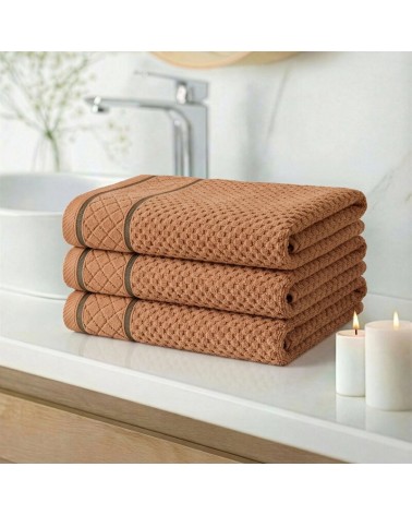 Ręcznik bawełna 70x140 Favori ceglasty Eurofirany