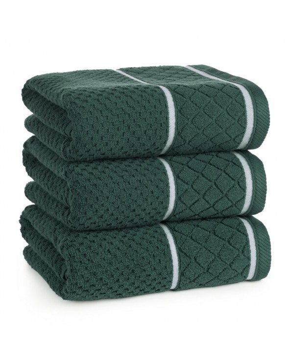 Ręcznik bawełna 30x50 Favori ciemnozielony Eurofirany