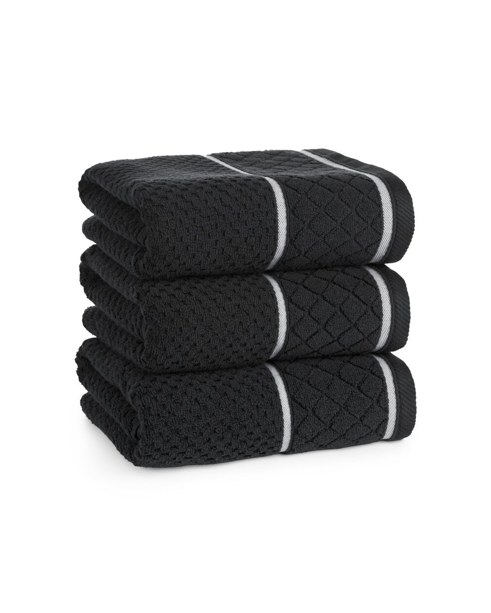 Ręcznik bawełna 30x50 Favori czarny Eurofirany