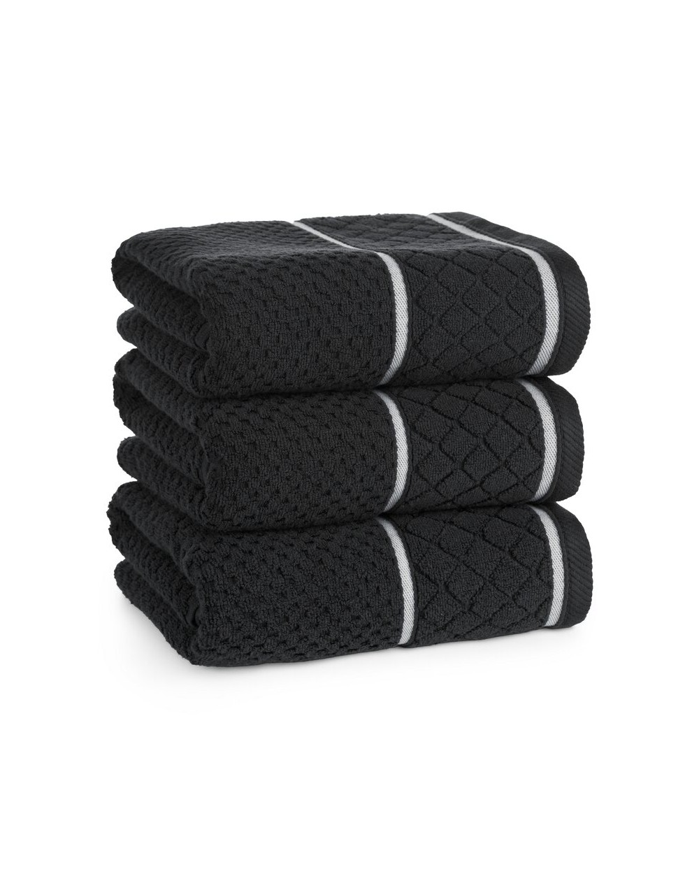 Ręcznik bawełna 70x140 Favori czarny Eurofirany