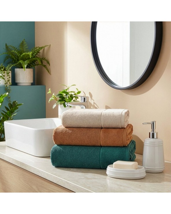 Ręcznik bawełna 30x50 Fero beżowy Eurofirany