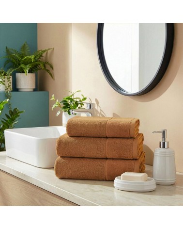 Ręcznik bawełna 50x90 Fero ceglasty Eurofirany