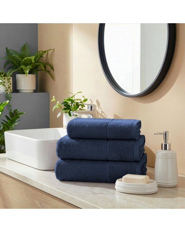 Ręcznik bawełna 50x90 Fero granatowy Eurofirany