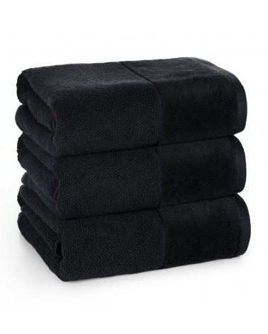 Ręcznik bawełna 50x90 Fero czarny Eurofirany