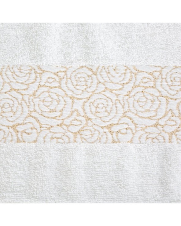 Ręcznik bawełna 30x50 Iris kremowy Eurofirany