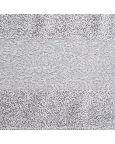 Ręcznik bawełna 30x50 Iris srebrny Eurofirany