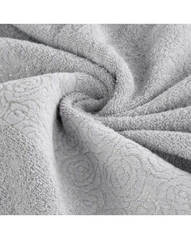 Ręcznik bawełna 50x90 Iris srebrny Eurofirany