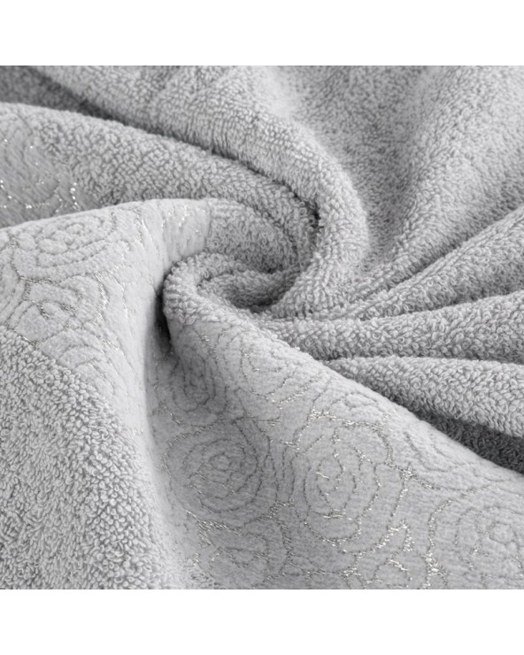 Ręcznik bawełna 70x140 Iris srebrny Eurofirany