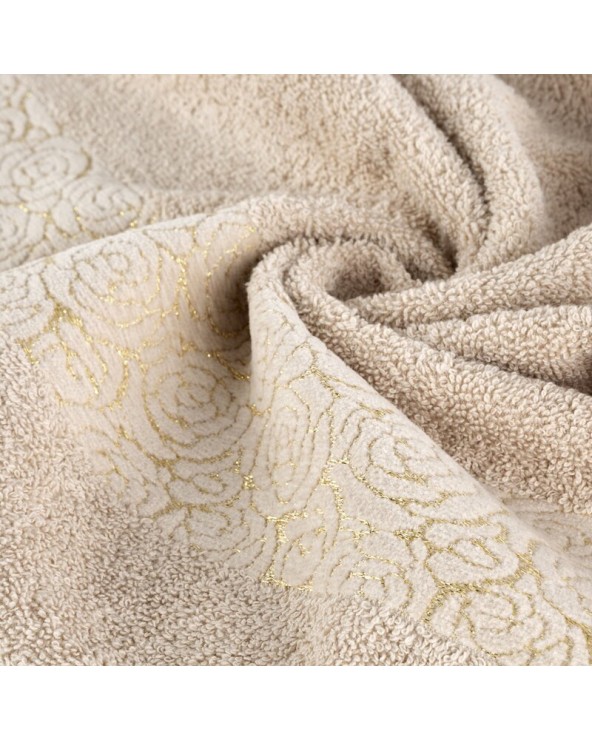 Ręcznik bawełna 30x50 Iris beżowy Eurofirany