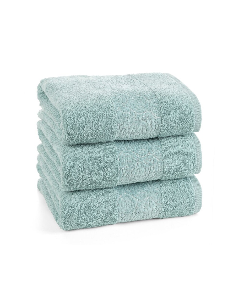 Ręcznik bawełna 30x50 Iris miętowy Eurofirany